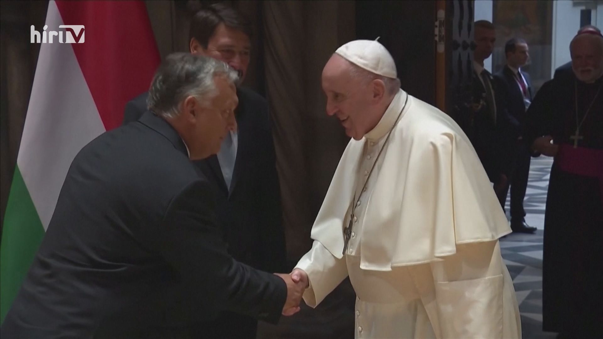 A járványról, az uniós tagságról és a pápa látogatásáról is beszélt Orbán Viktor