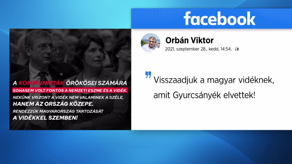 Orbán: Visszaadjuk a magyar vidéknek, amit Gyurcsányék elvettek!