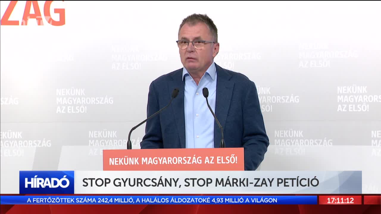 Stop Gyurcsány, stop Márki-Zay! petíció
