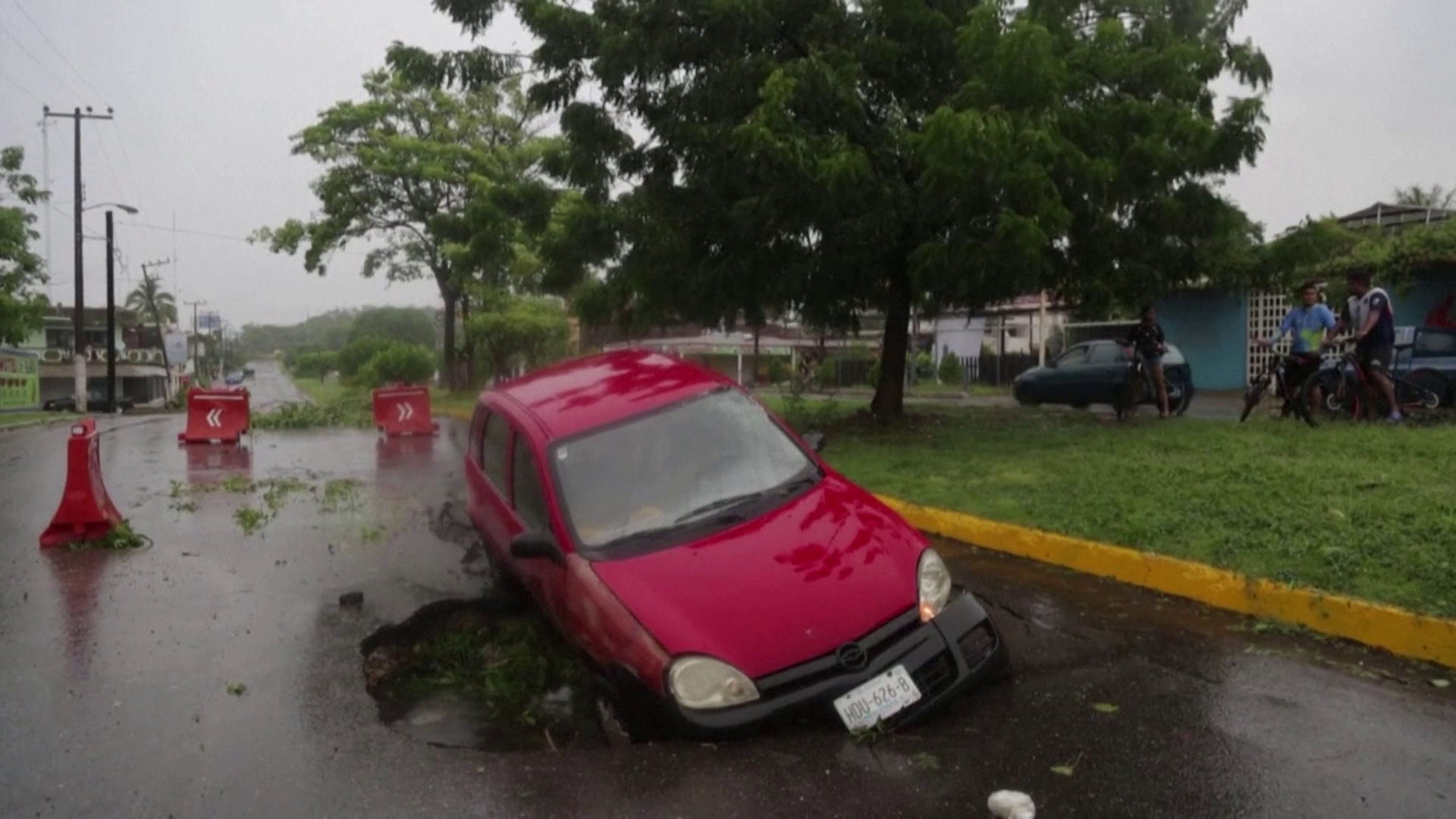 A hurrikán Rick söpört át Mexikón