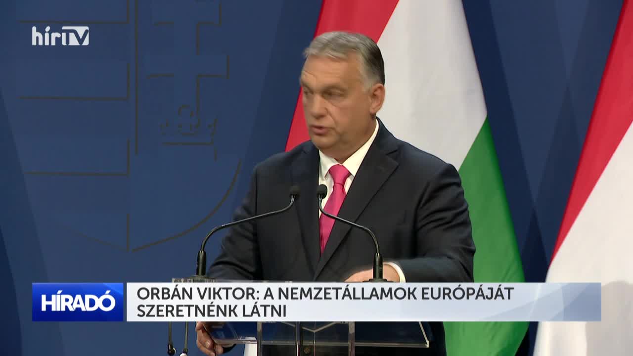 A francia nemzeti tömörülés elnökével tárgyalt Orbán Viktor