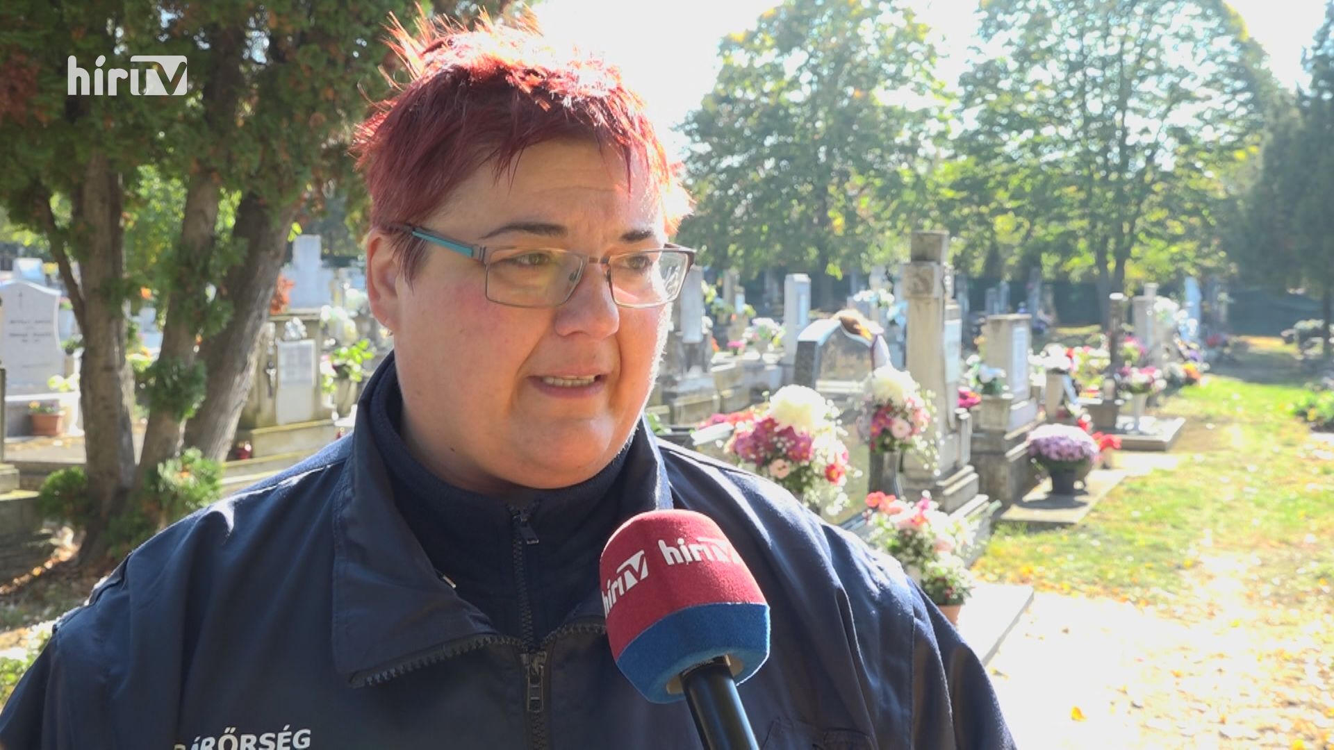 Polgárőrök vigyáznak a temetőbe látogatókra Somogyban