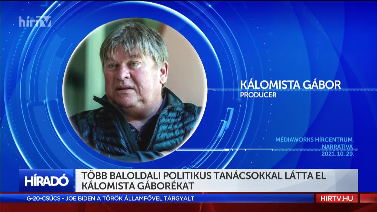 Több baloldali politikus tanácsokkal látta el Kálomista Gáborékat 