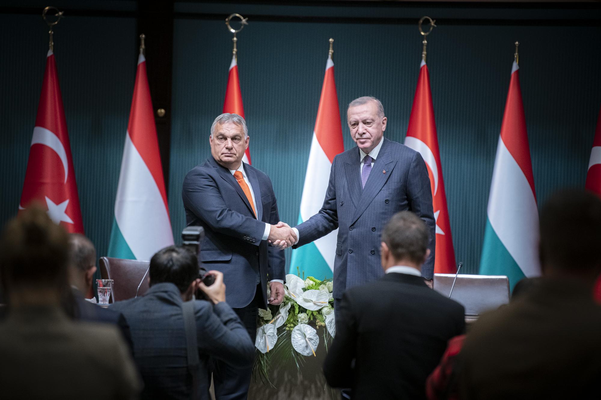 Erdogan: 2024 Törökország és Magyarország közös kulturális éve lesz