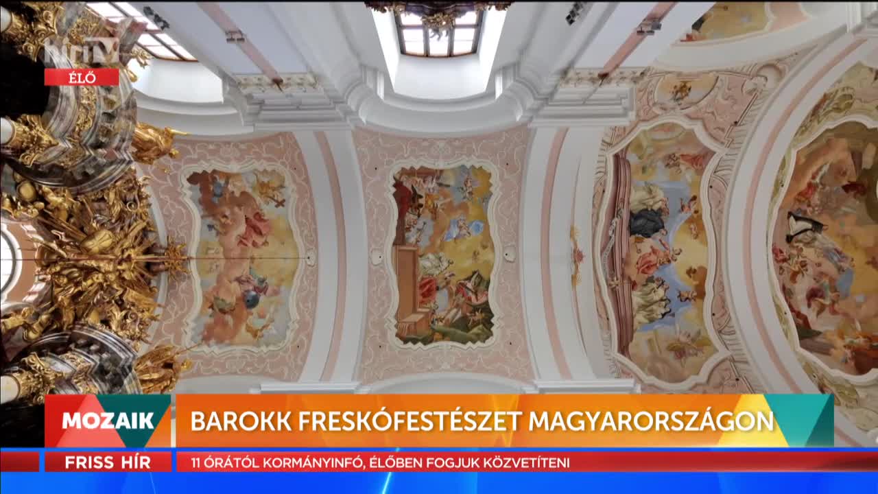 Mozaik - Barokk freskófestészet Magyarországon