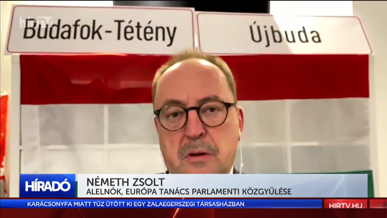 Németh Zsoltot megerősítették az Európa Tanács alelnöki pozíciójában 