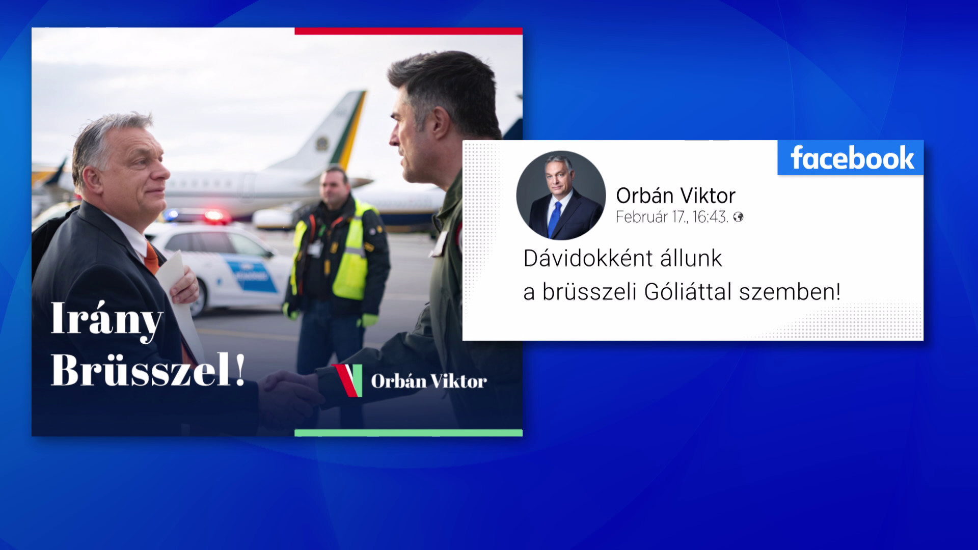 Brüsszelbe utazott  Orbán Viktor