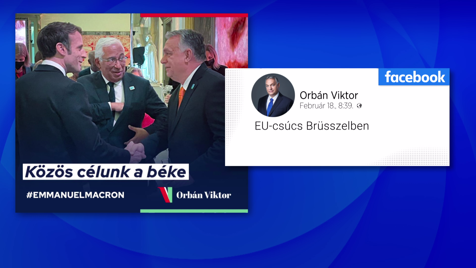 Az EU–Afrika–csúcsról posztolt Orbán Viktor