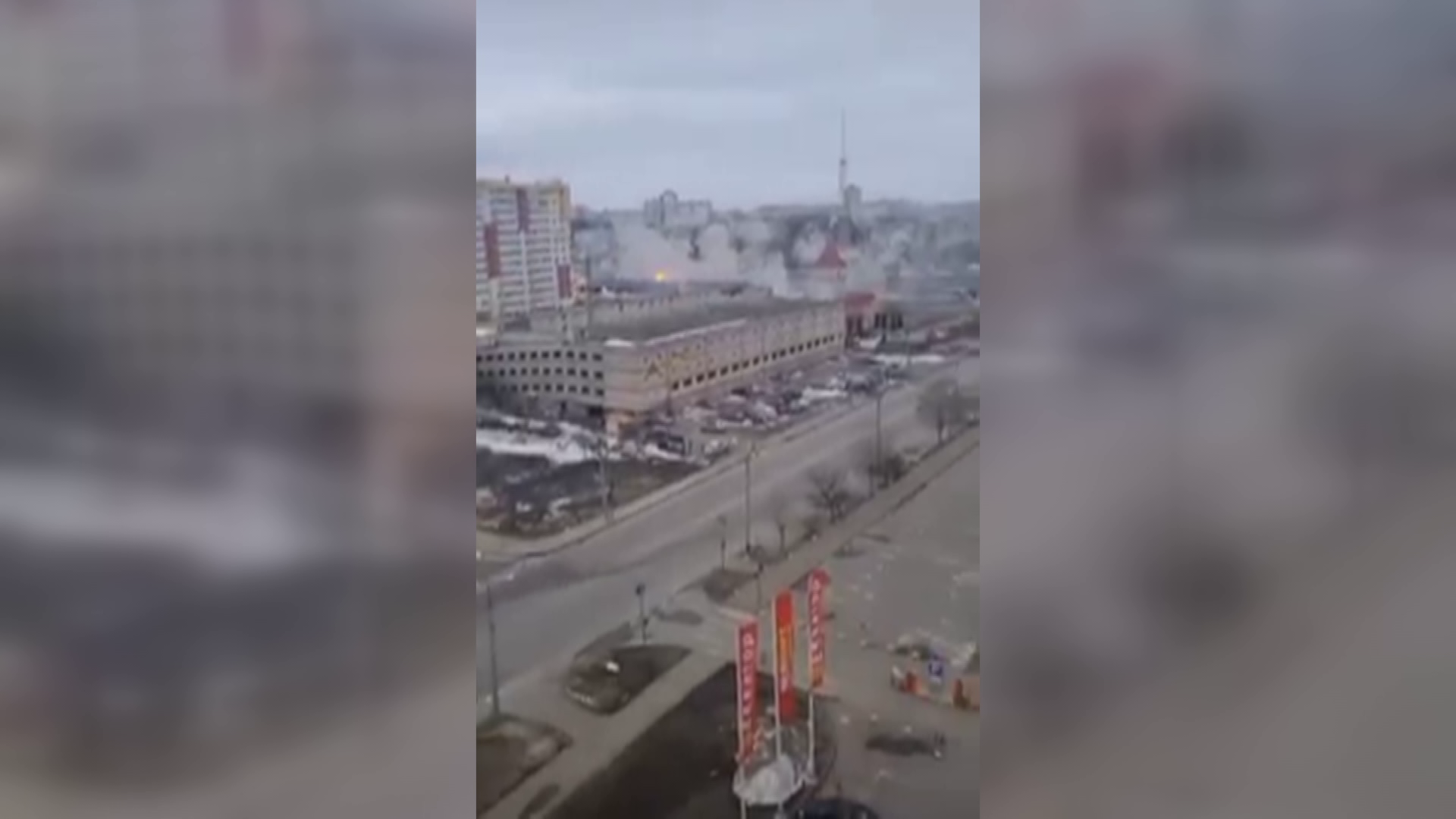 Pusztító rakétatámadás Harkovban