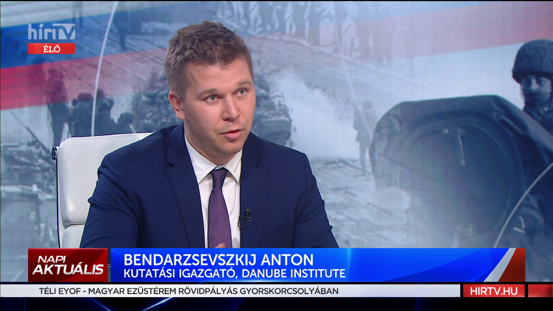 Bendarzsevszkij Anton: Ukrajnának az egyetlen kiút, ha garanciákat kapnak a béke tartósságára