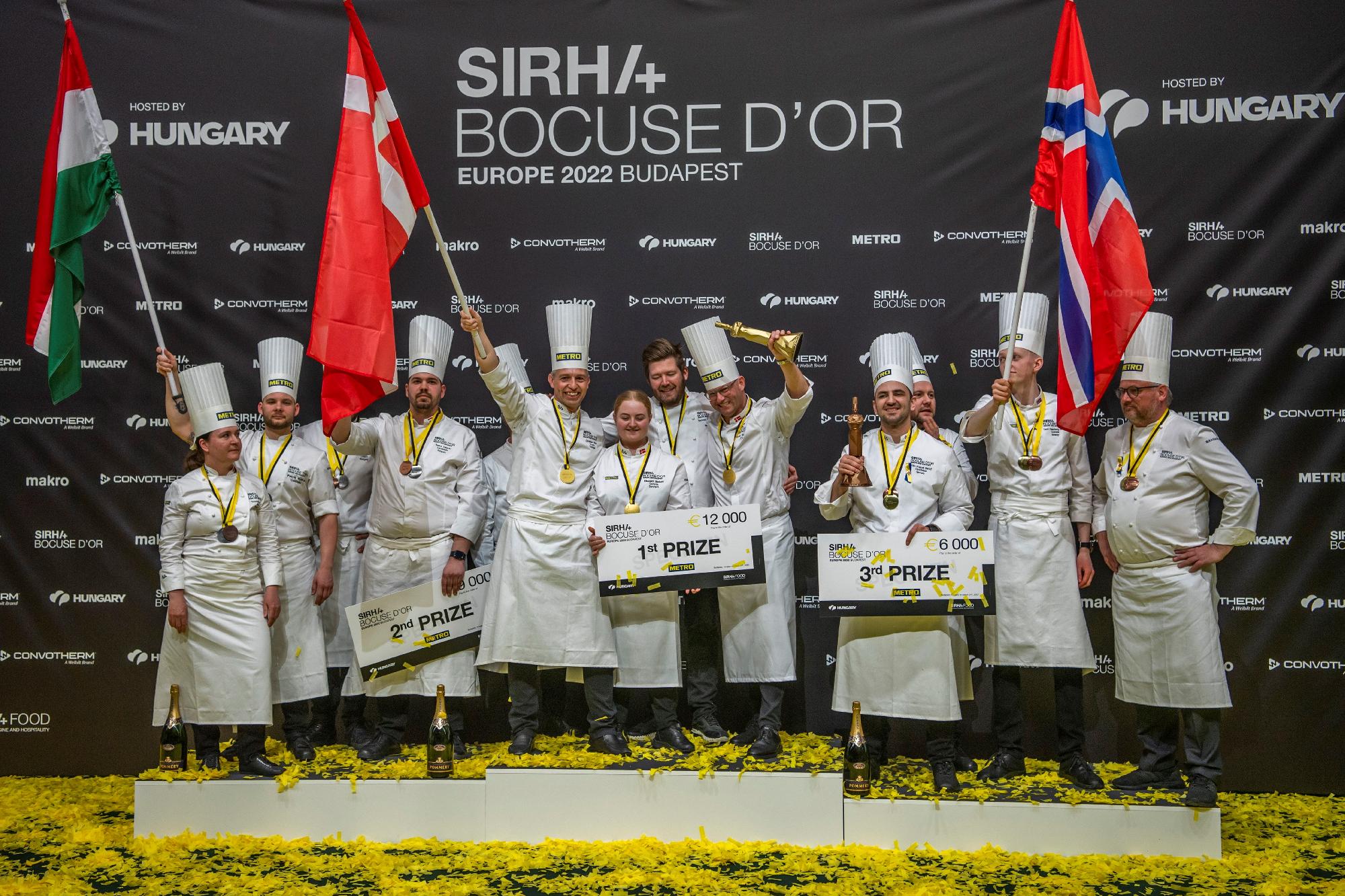 Második a magyar csapat a Bocuse d'Or európai döntőjén