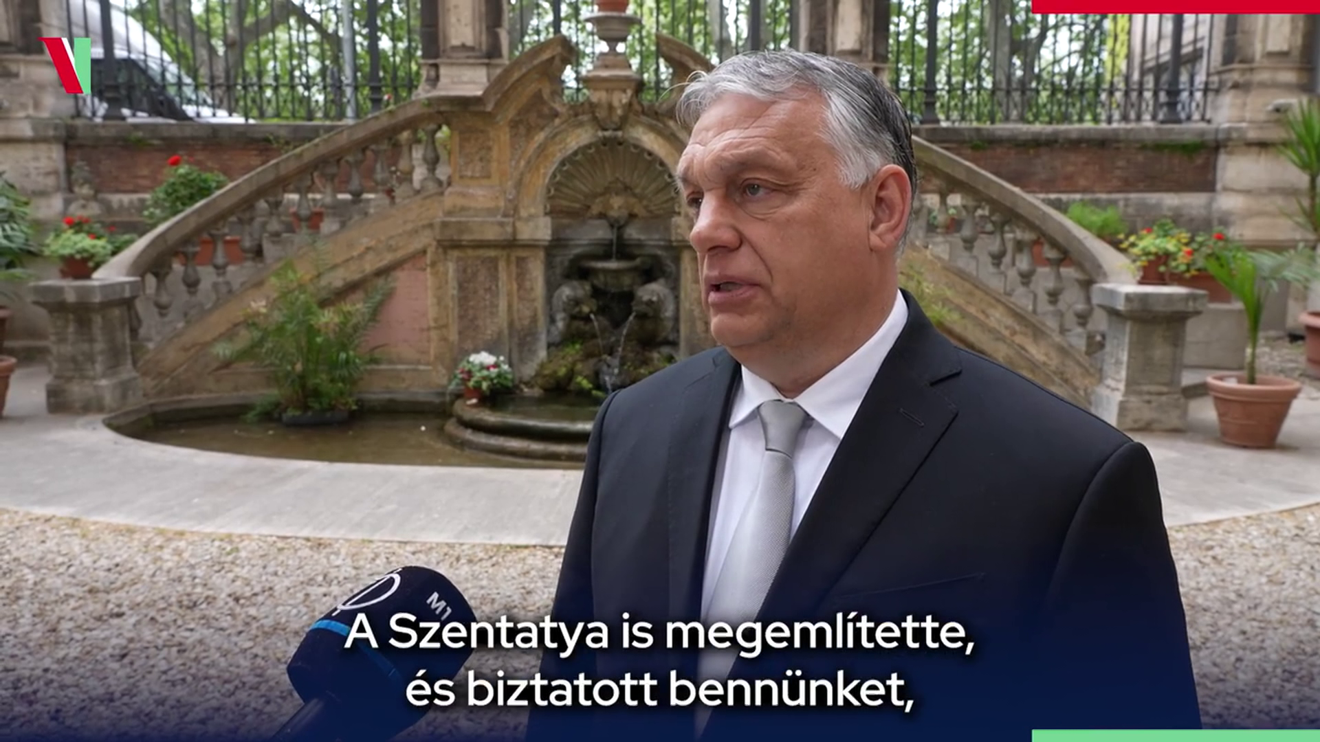 Orbán Viktor: Közös célunk a béke!