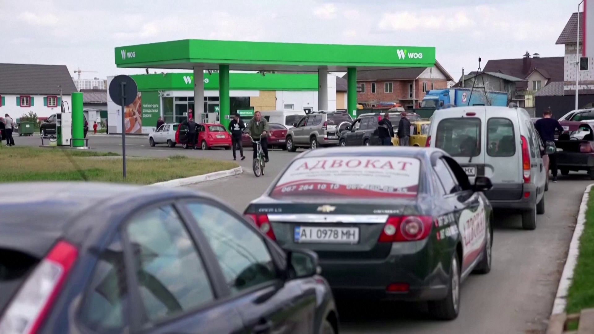 Kiürültek a benzinkutak Ukrajnában