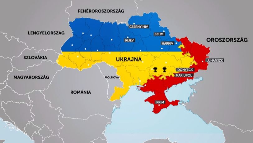 Háború Ukrajnában: Szélsőségesen nehéz helyzet alakult ki a kelet-ukrajnai fronton