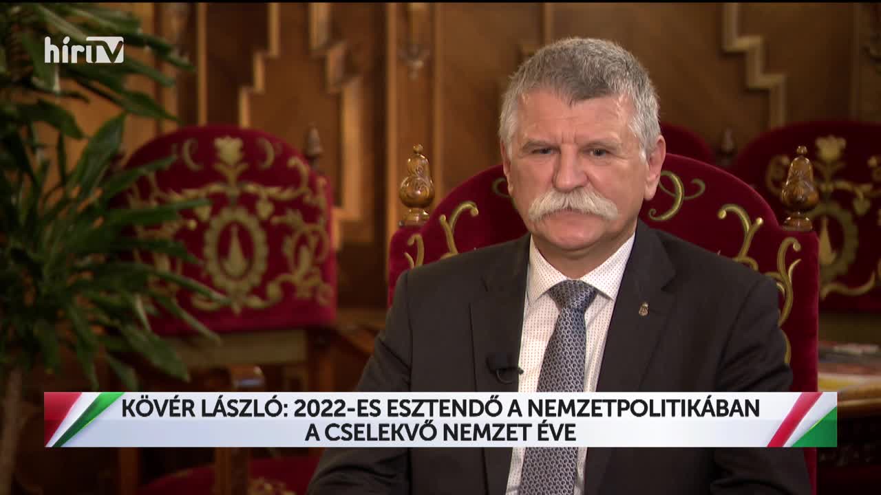 Kövér László: A 2022-es esztendő a nemzetpolitikában a cselekvő nemzet éve