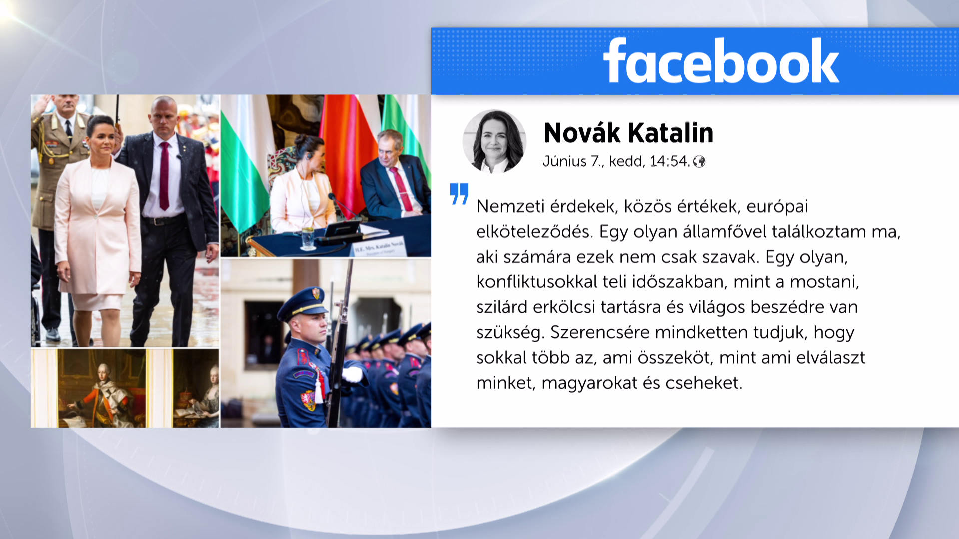 Novák Katalin: Megerősítettük elkötelezettségünket a V4 együttműködése iránt 