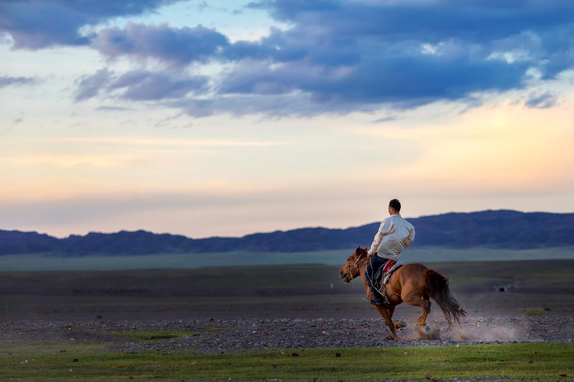 Mongólia faültetéssel „zöld falat” húz fel határain