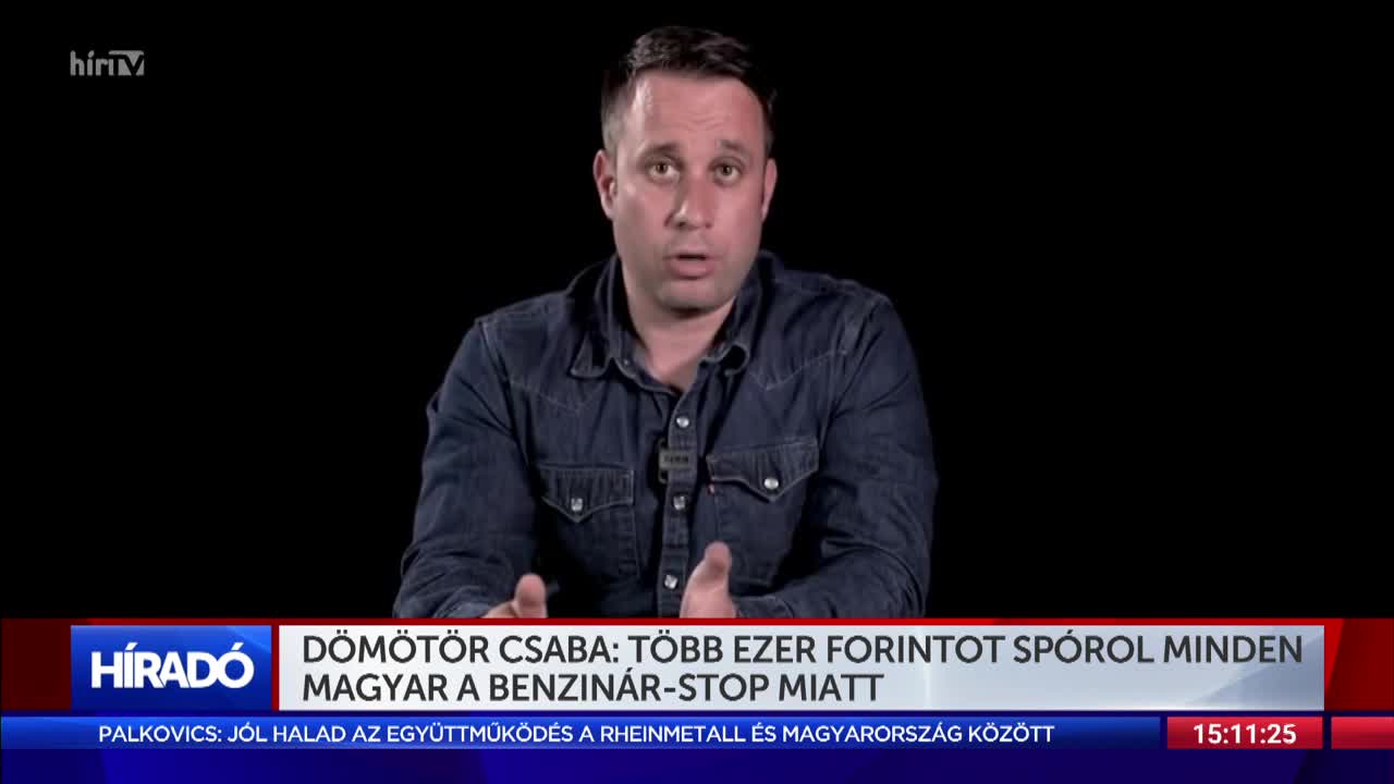 Dömötör Csaba: Több ezer forintot spórol minden magyar a benzinár-stop miatt