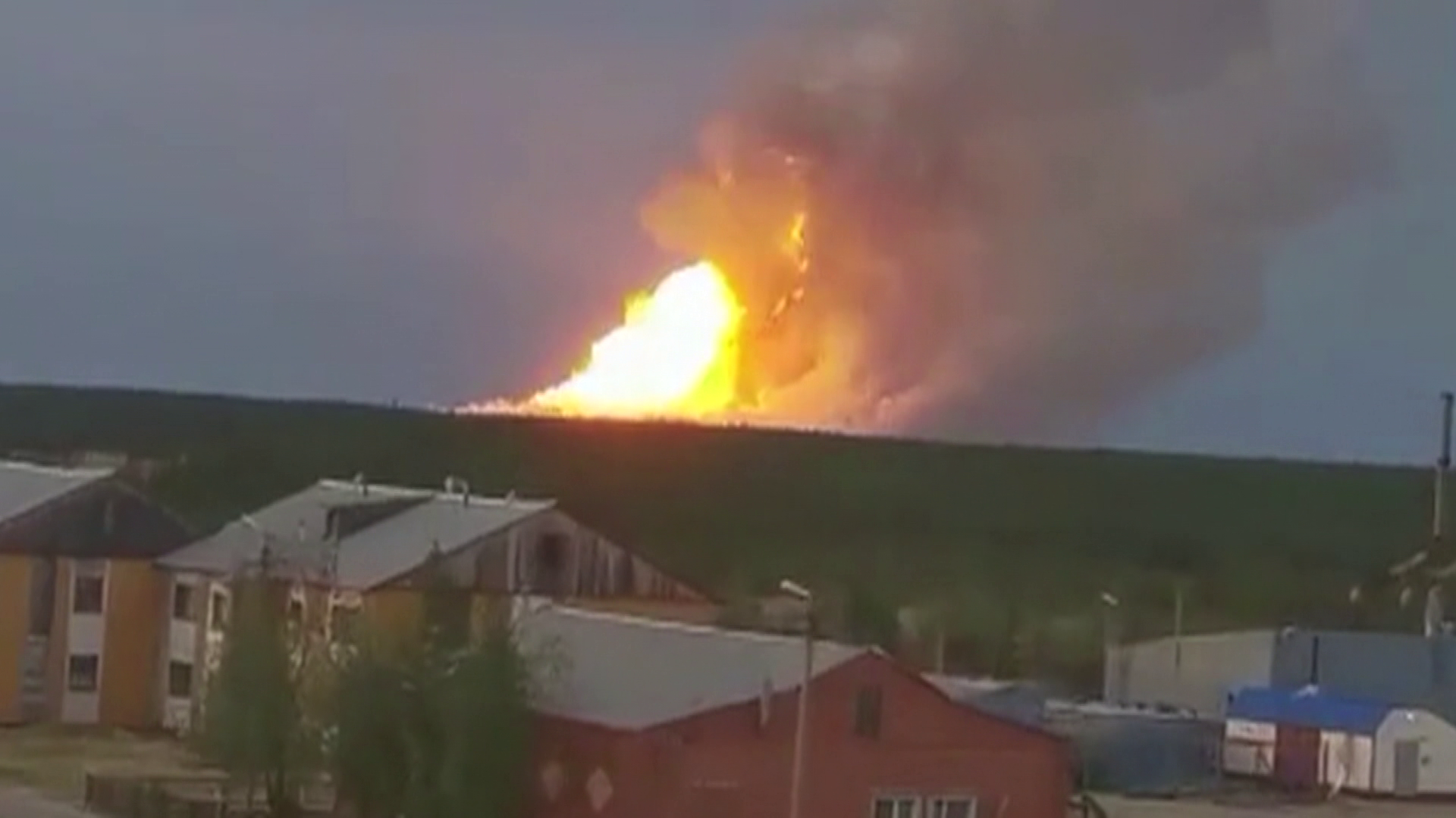 Lángokban áll Oroszország egyik legnagyobb gázmezője