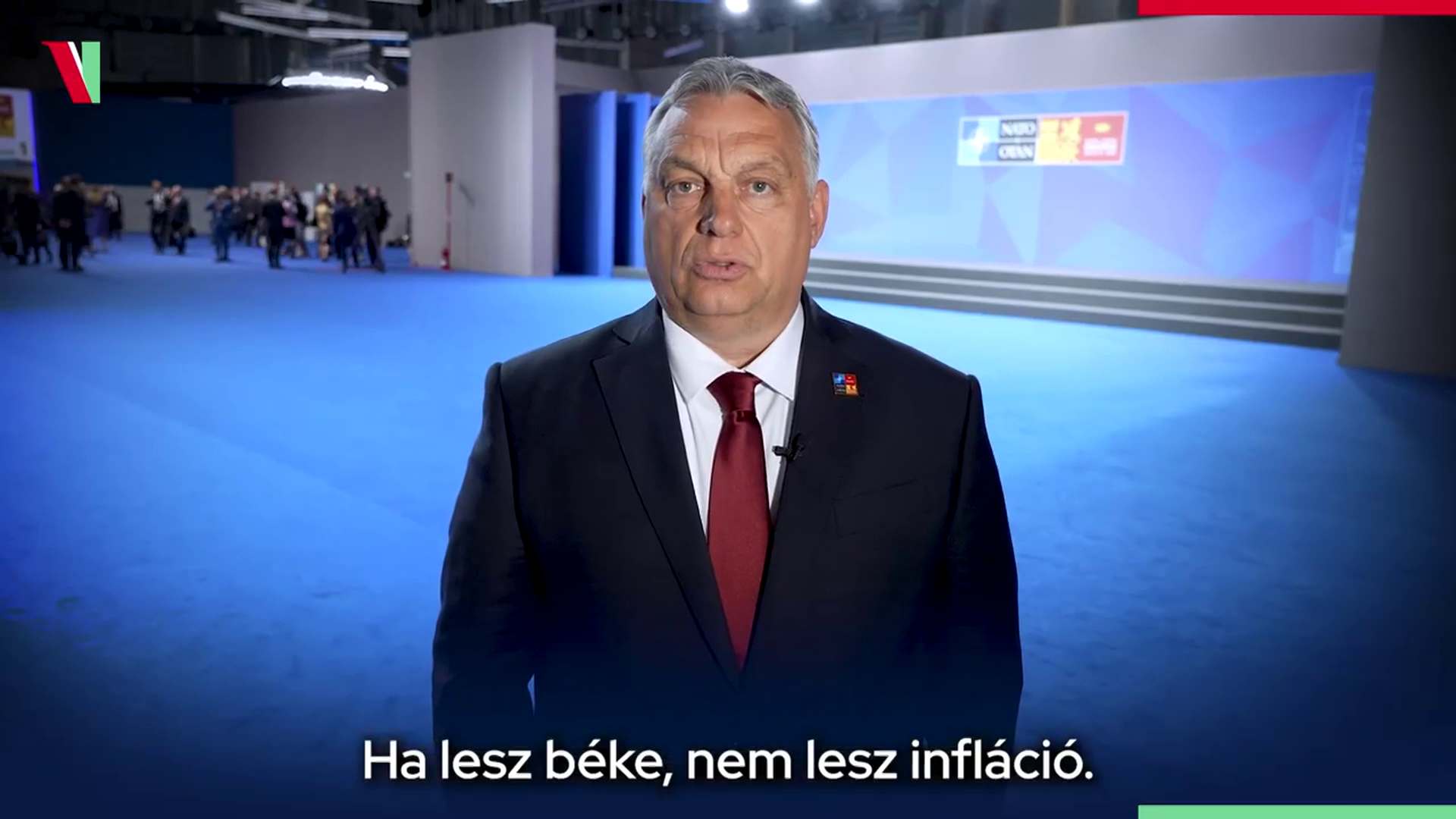 Orbán Viktor: Ha lesz béke, nem lesz infláció