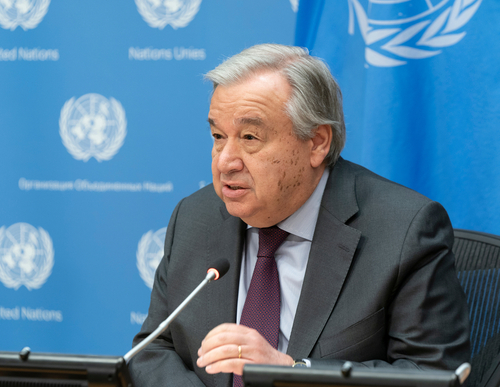 ENSZ-főtitkár: A nukleáris fegyverekkel fenyegetőzés elfogadhatatlan