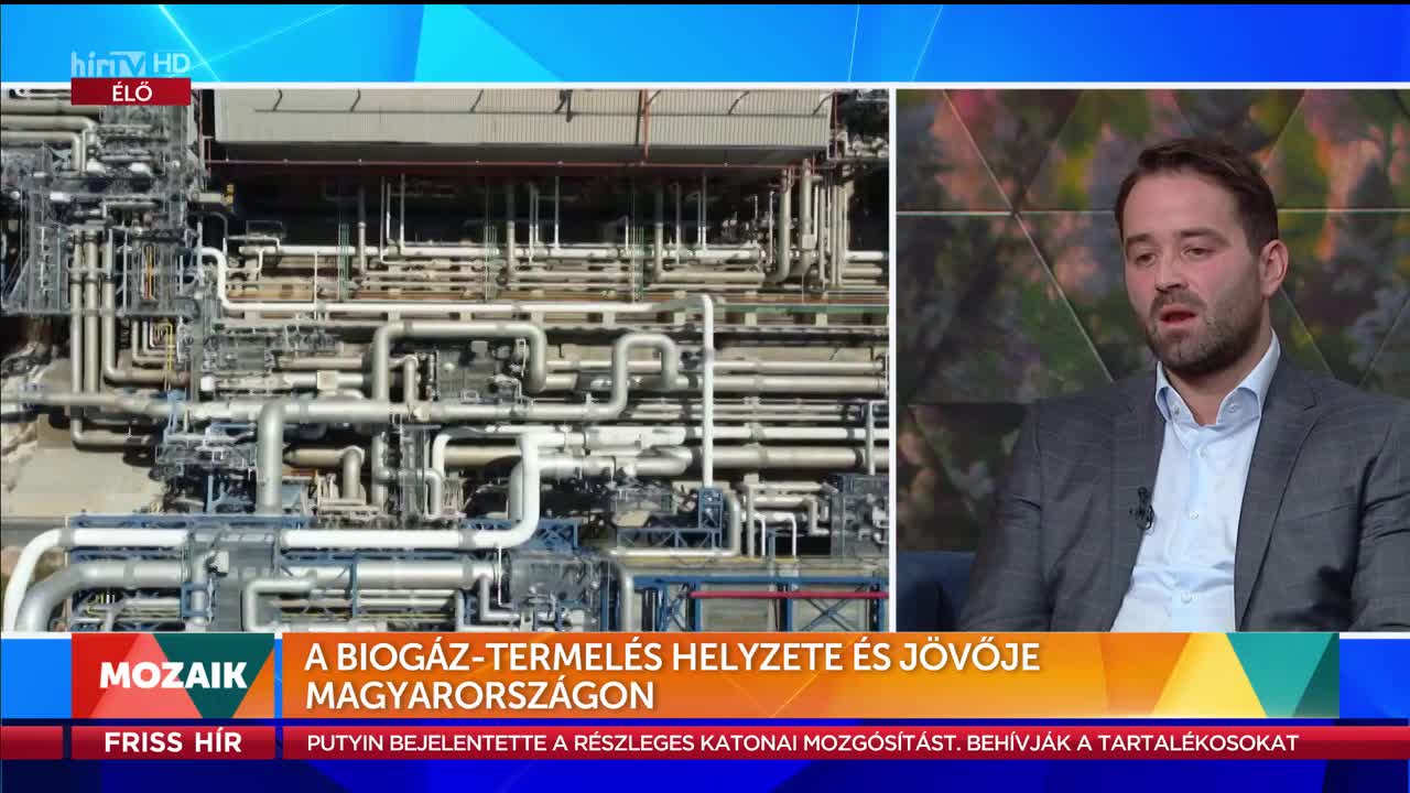 Mozaik - A biogáz-termelés helyzete és jövője Magyarországon