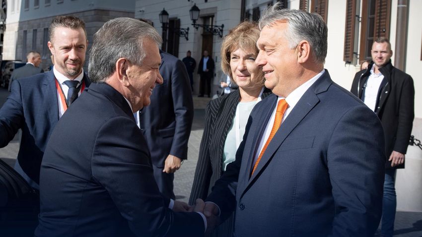 Orbán Viktor: Üzbegisztán stratégiai partnerünk Közép-Ázsiában