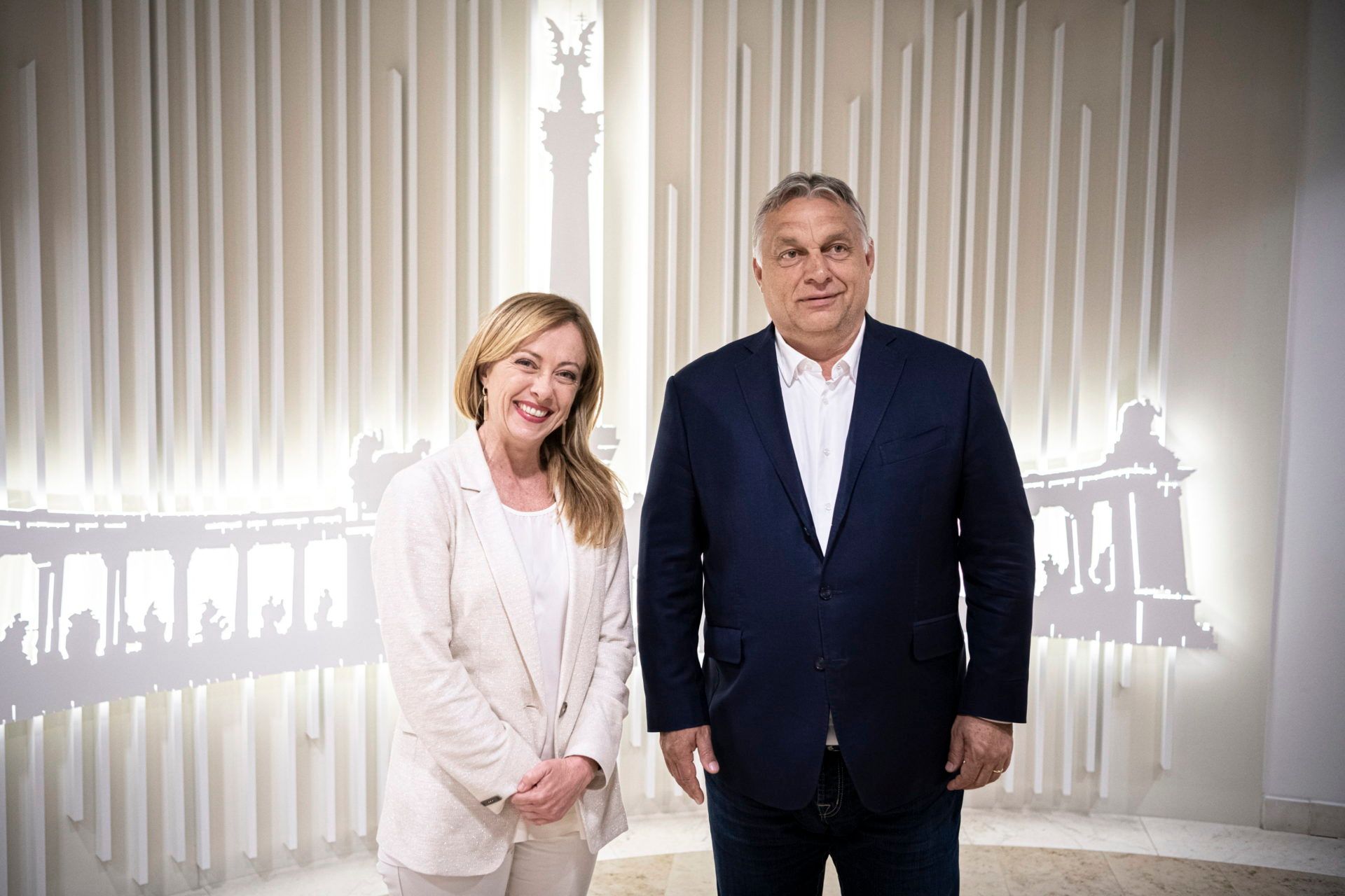 Giorgia Meloni együttműködésről biztosította Orbán Viktort 