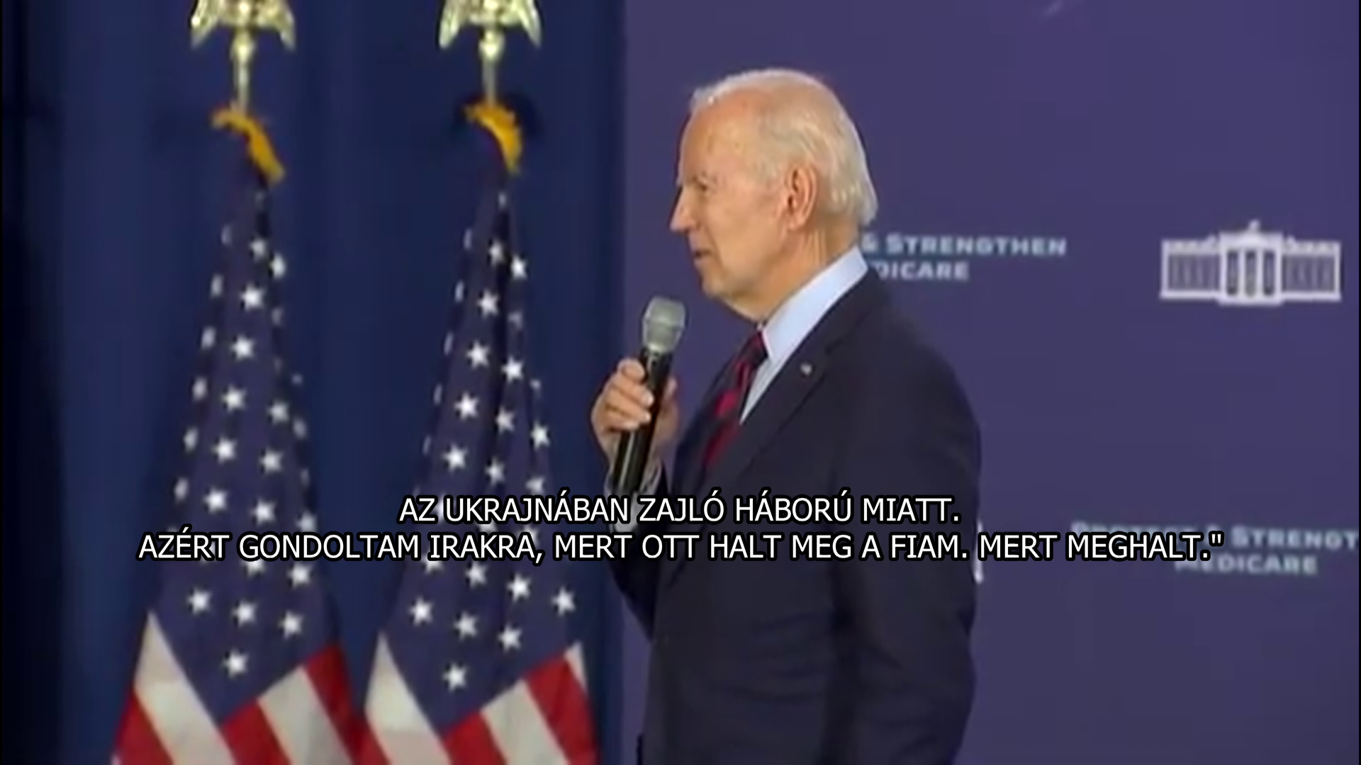 Biden ismét keverte Ukrajnát Irakkal 