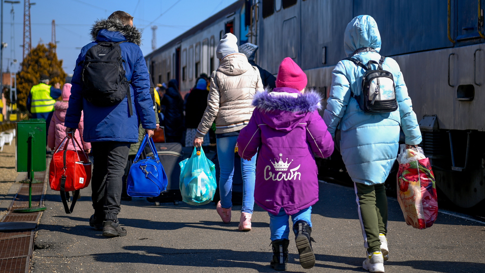Ukrajnai háború - ORFK: több mint 7 ezren érkeztek Ukrajnából hétfőn