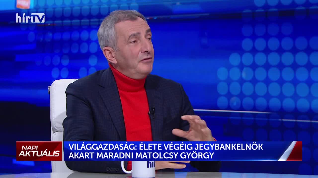 Szakonyi Péter: Matolcsy György felelőssége megkérdőjelezhetetlen