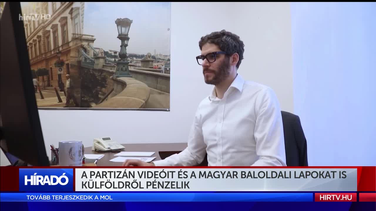 A Partizán videóit és a magyar baloldali lapokat is külföldről pénzelik