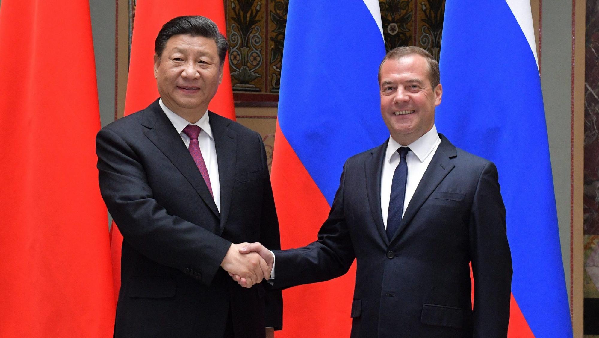 Hszi és Medvegyev a kínai-orosz stratégiai együttműködésről tárgyalt Pekingben