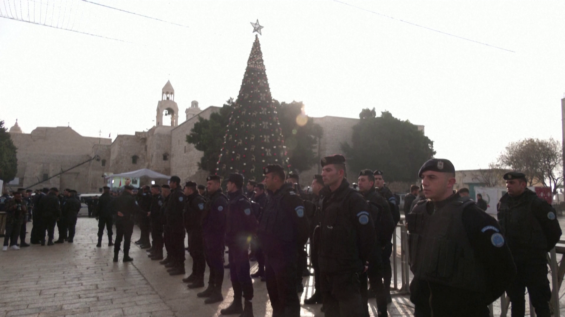 A karácsonyra készülnek Betlehemben