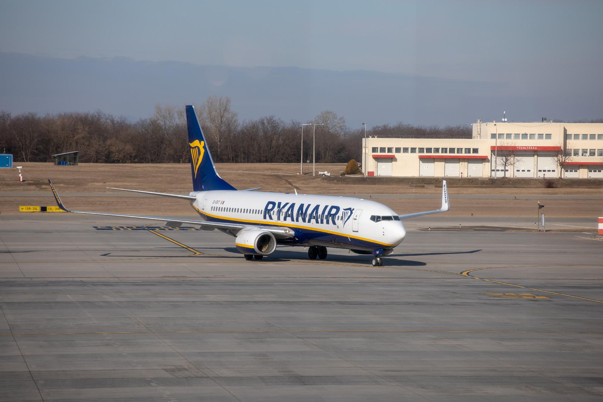 Kényszerleszállást hajtott végre egy Ryanair-gép Budapesten