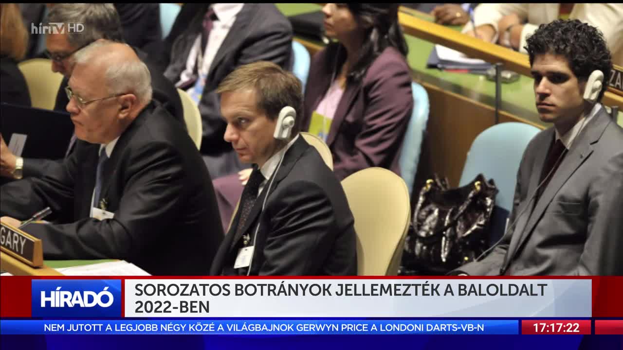 Sorozatos botrányok jellemezték a baloldalt 2022-ben 