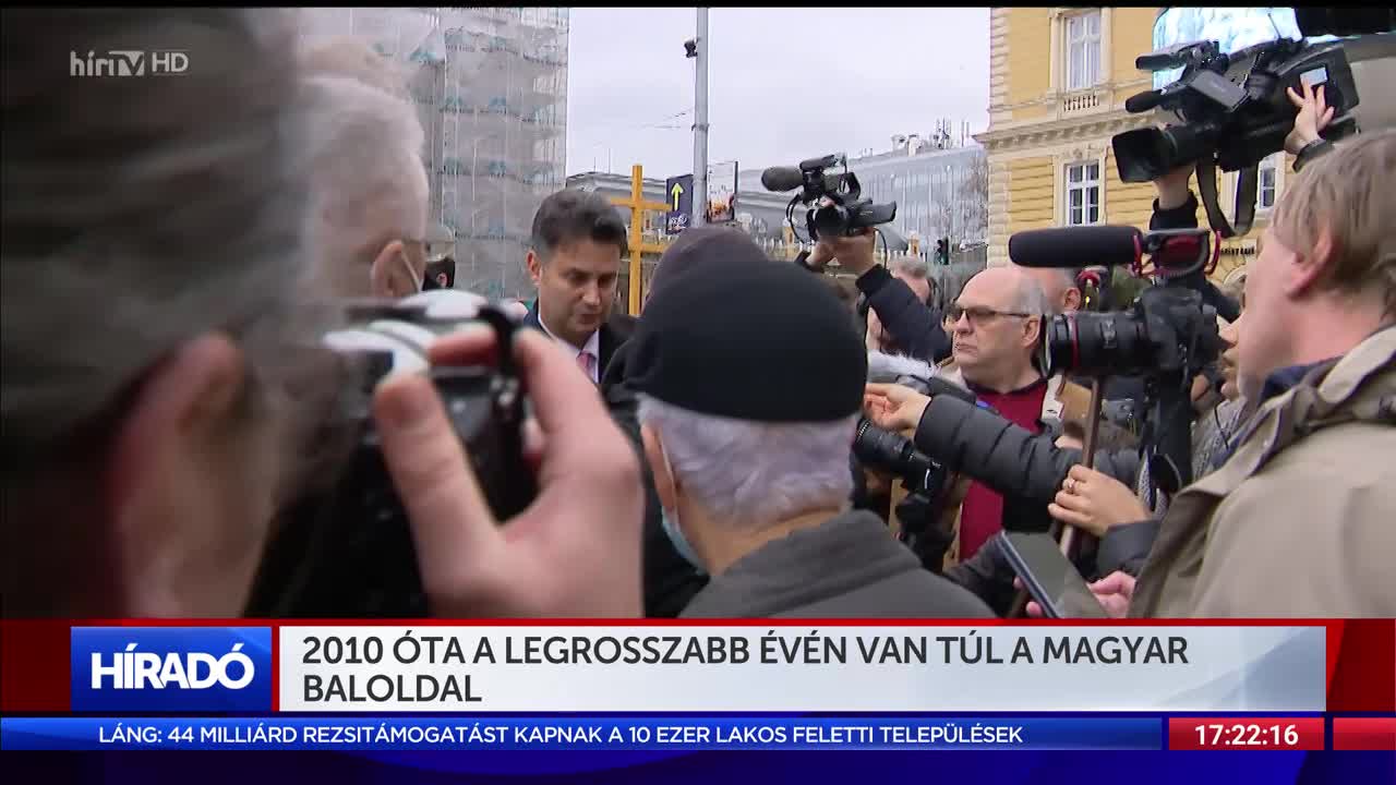 2010 óta a legrosszabb évén van túl a magyar baloldal 