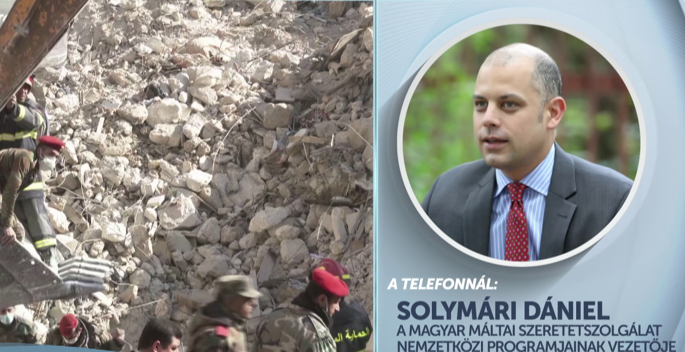 Solymári Dániel: Drámainak két rész van a szíriai katasztrófának: van, akin már nem tudunk segíteni, másoknak traumás ellátást biztosítunk