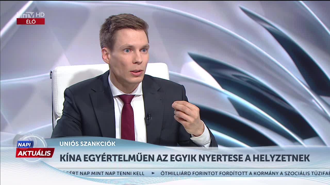Hortay Olivér: Önmagában az abszurd, hogy egy 10. szankciós csomagot sürget a Bizottság
