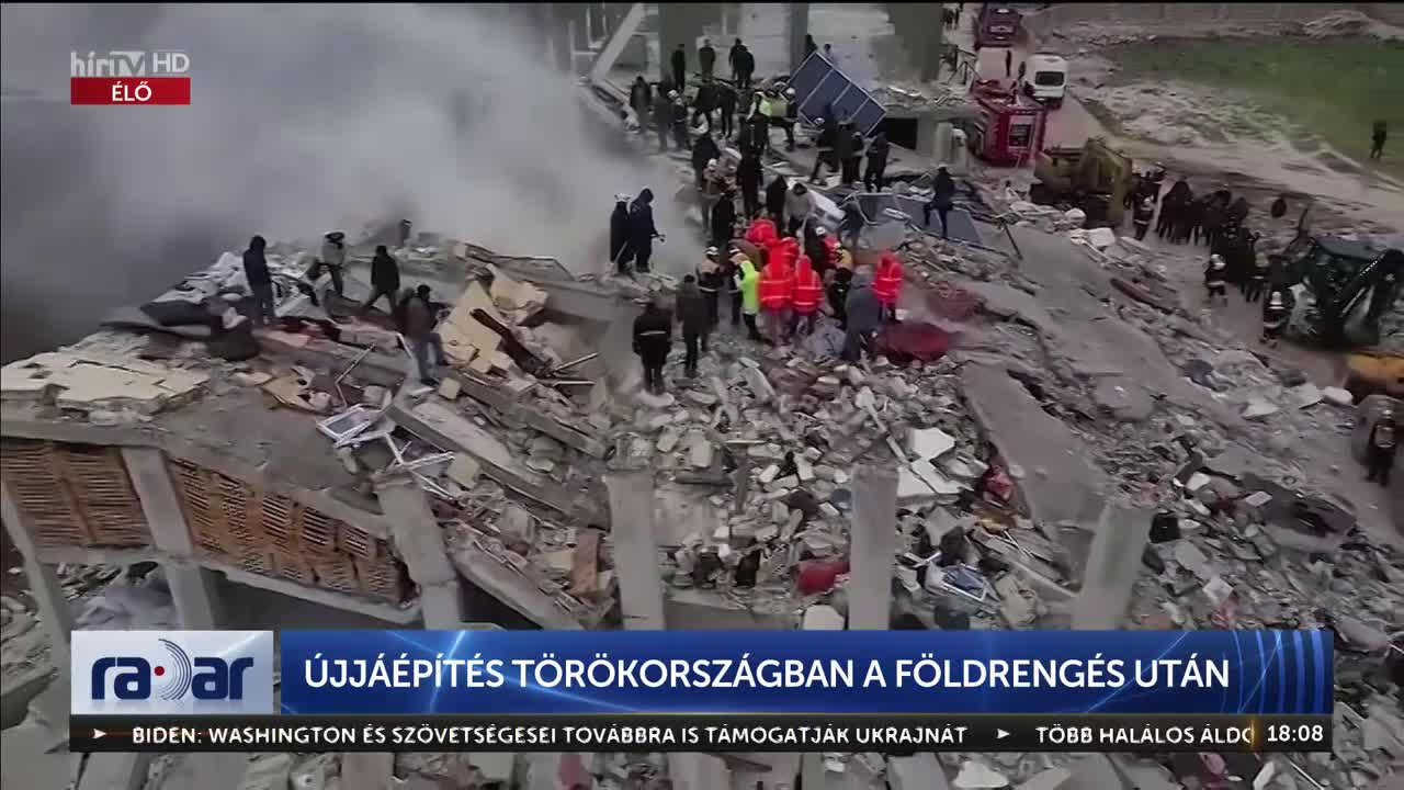 Radar - Újjáépítés Törökországban a földrengés után 