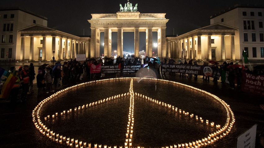 A békéért tüntettek Európa-szerte 