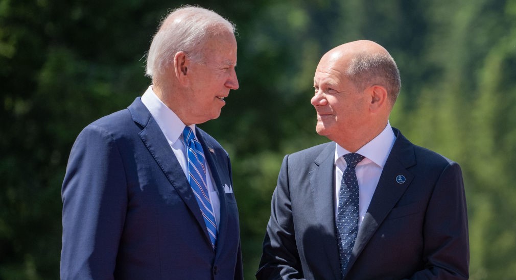 Rejtélyes Scholz-Biden találkozó