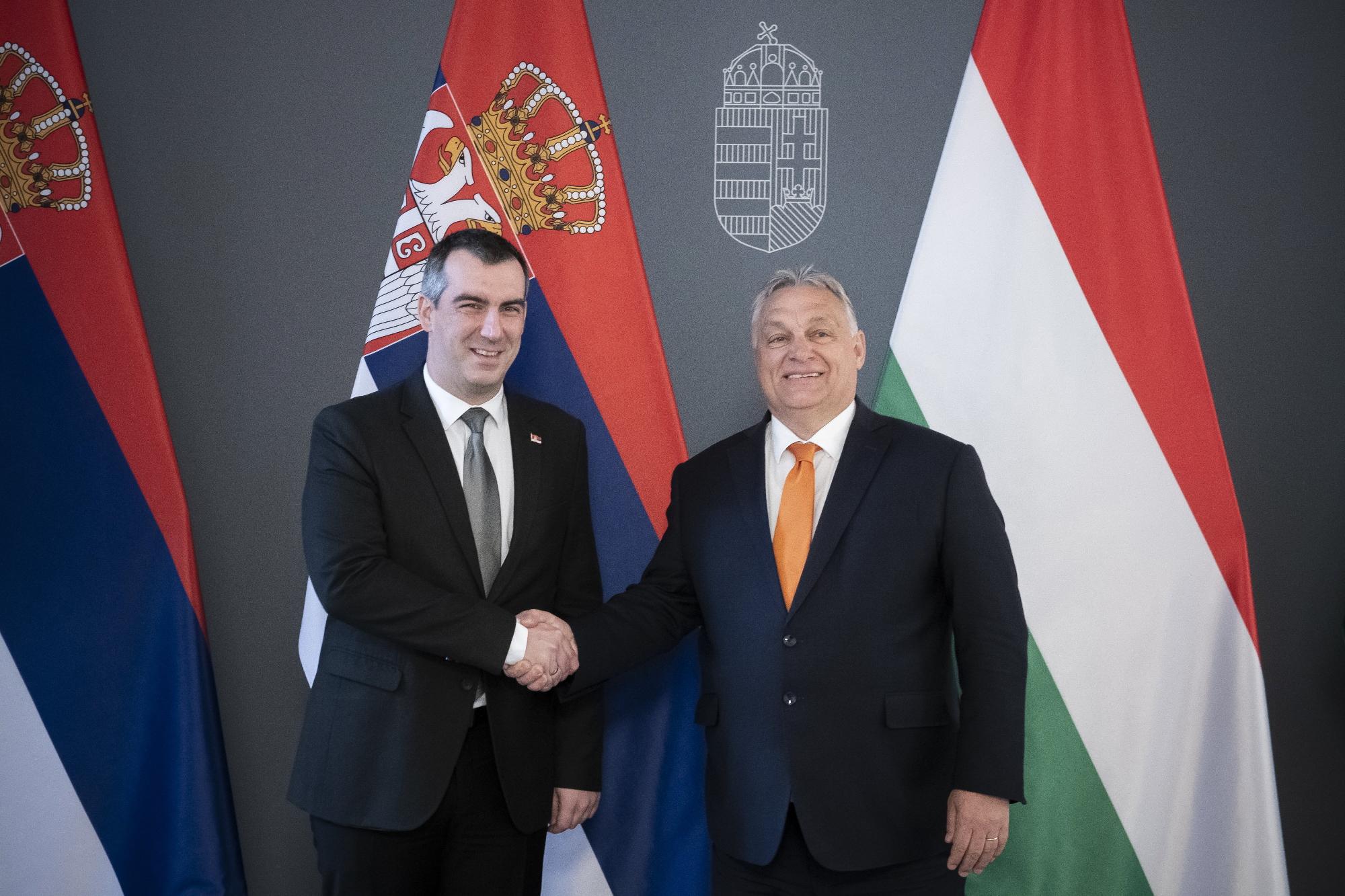 Orbán Viktor: Magyarország elkötelezett támogatója Szerbia uniós csatlakozásának