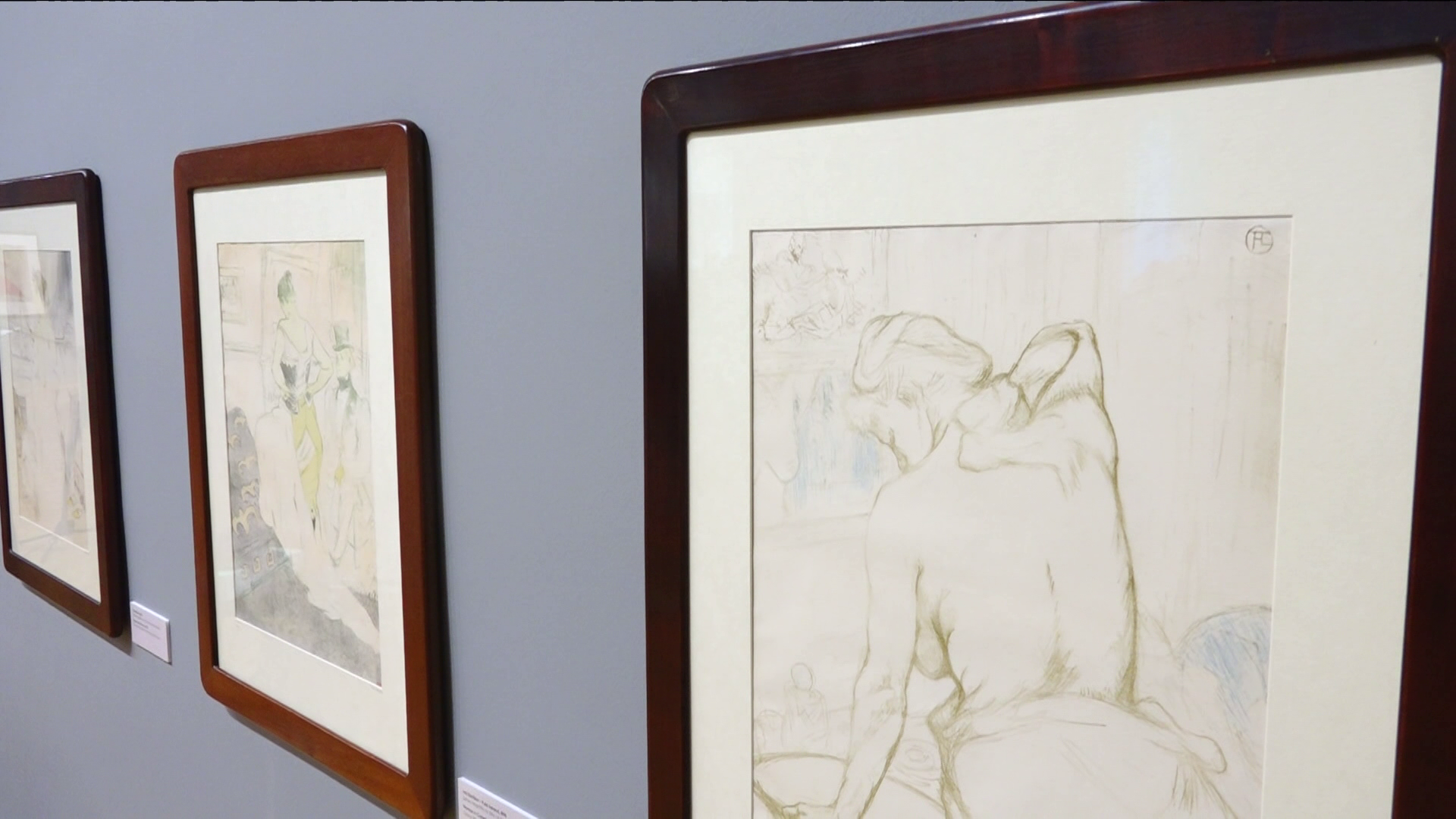 Toulouse-Lautrec műveiből nyílt kiállítás Pécsen