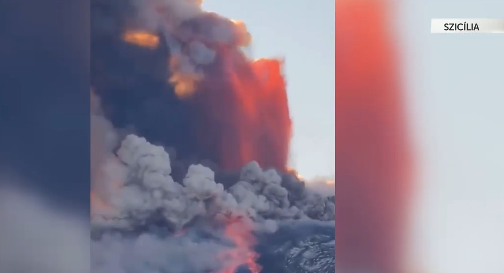 Napindító - Kitört az Etna vulkán
