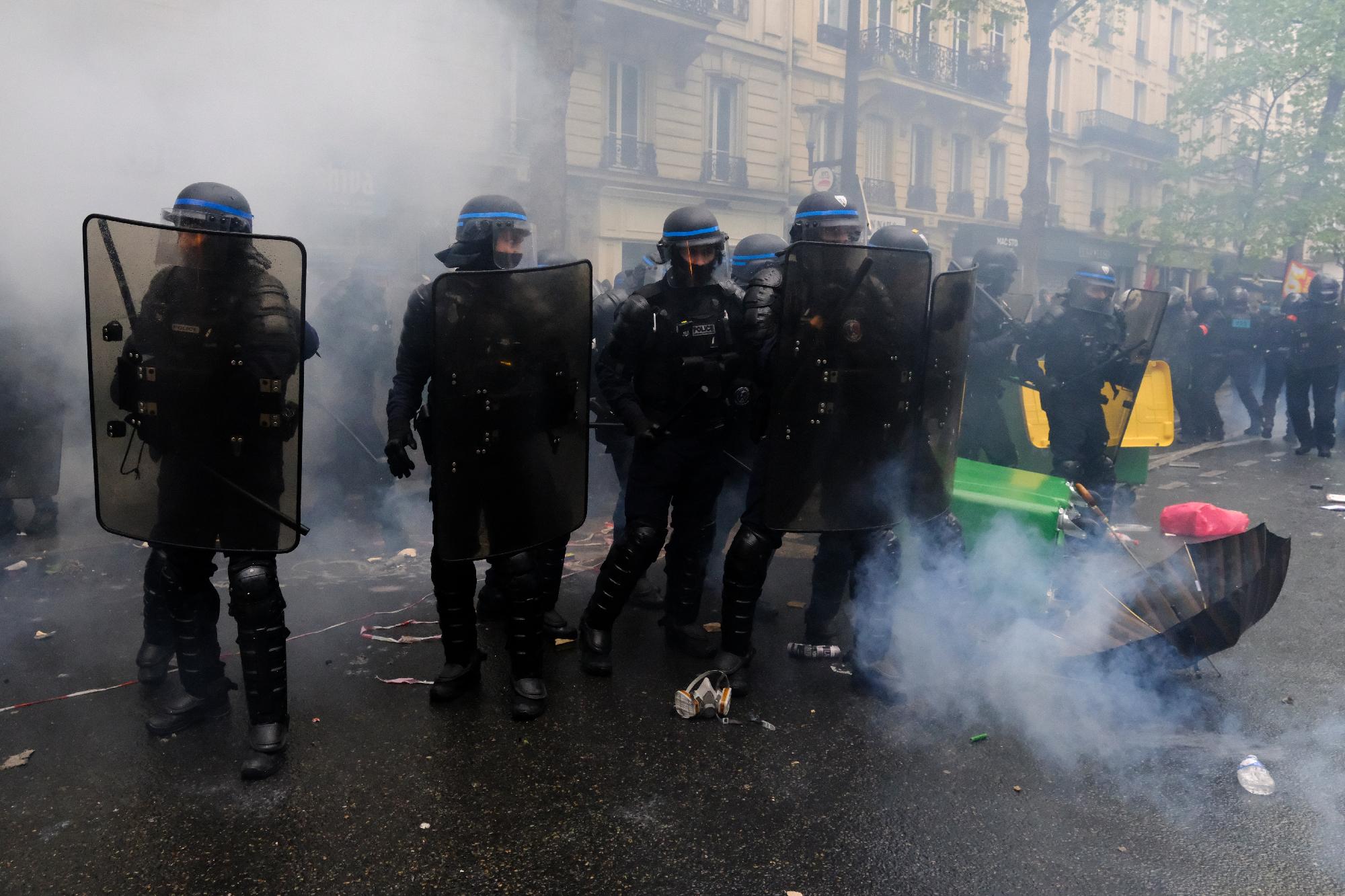 Folytatódtak a zavargások a francia városokban