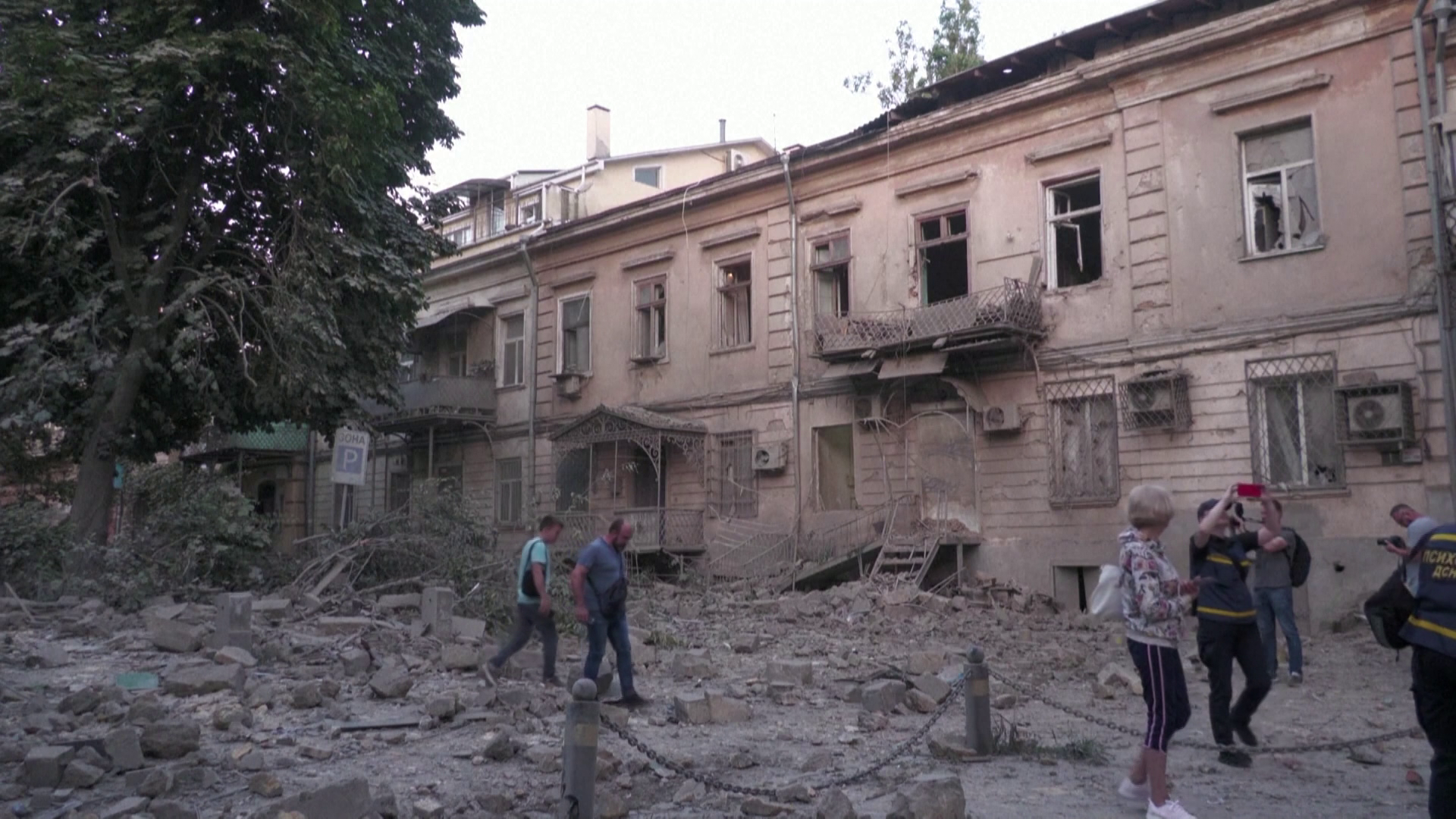 Az ukrán védelmi tanács titkára megtorlást helyezett kilátásba az Odessza elleni orosz támadásokra