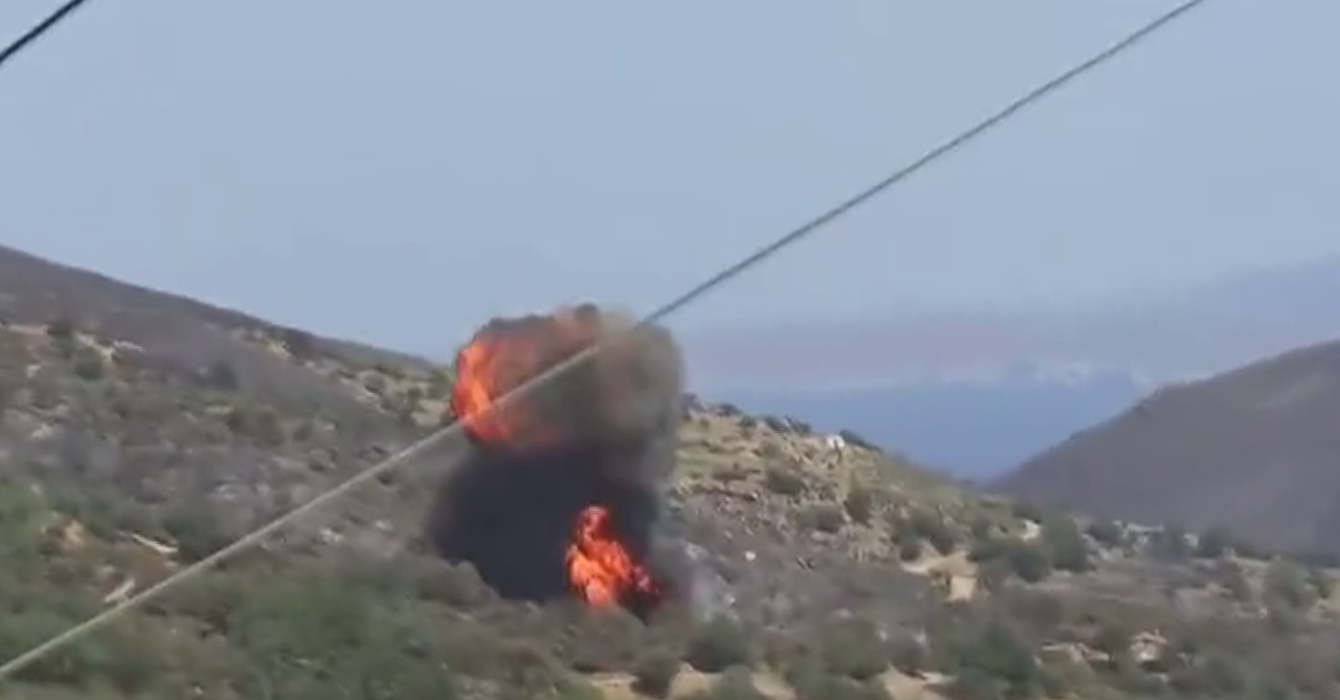 Oltás közben zuhant le egy tűzoltórepülő Görögországban