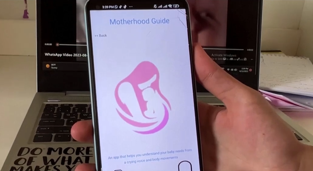 Radar - „Miért sír a kisbaba” applikáció