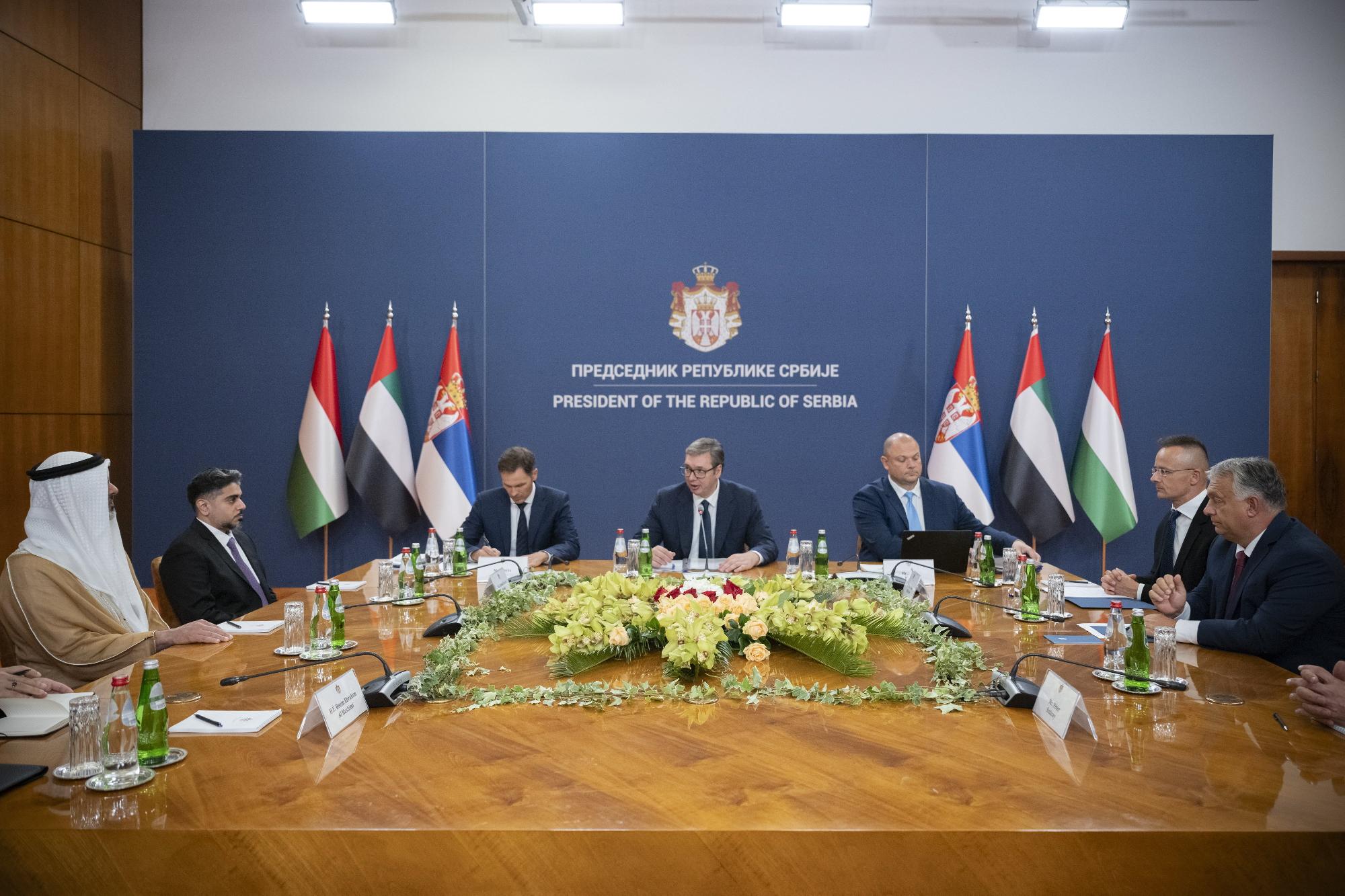 Orbán Viktor: Szoros, sikeres a szerb-magyar együttműködés